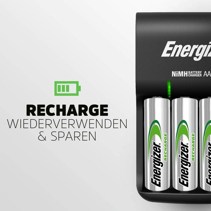 Image du produit Energizer Base (1 pcs, AA, AAA, 1300 mAh, Piles rechargeables + chargeur)