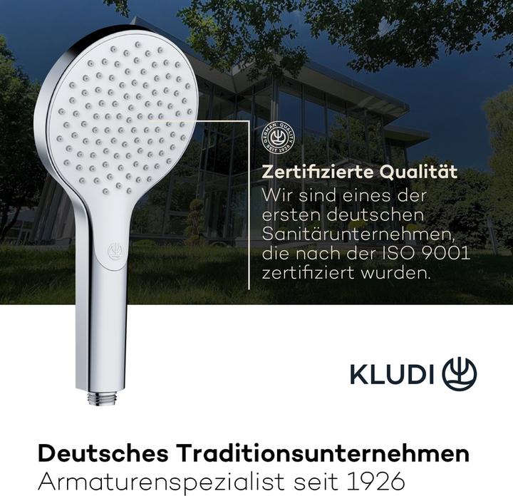 Immagine prodotto Kludi X3 Soffione doccia (1 Tipi di raggi, 15 l/min)