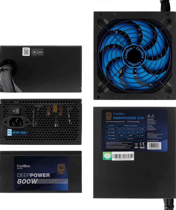 Produktbild CoolBox DeepPower BR-800 (800 W)