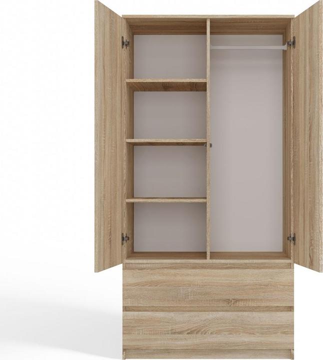 Image du produit Topeshop Szafa Malwa (90 x 50 x 180 cm)