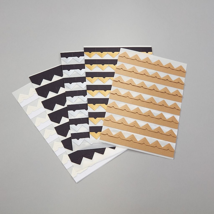Actual product image Semikolon Photo corners black 252 pieces