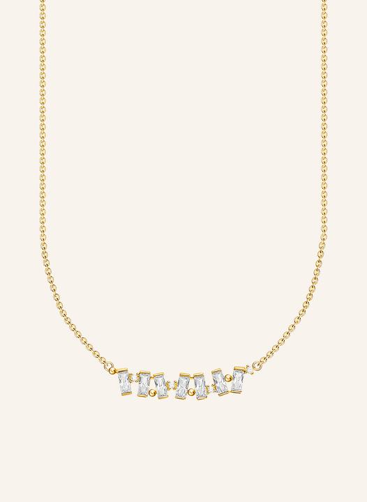 Immagine prodotto Thomas Sabo Catena pietre bianche oro (Doratura in oro giallo 750, Argento 925, 38 - 42 cm)