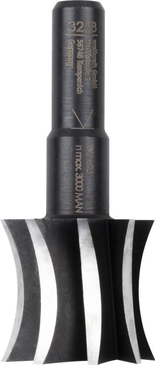 wolfcraft 1 Abrundfräser WS ø25x22mm