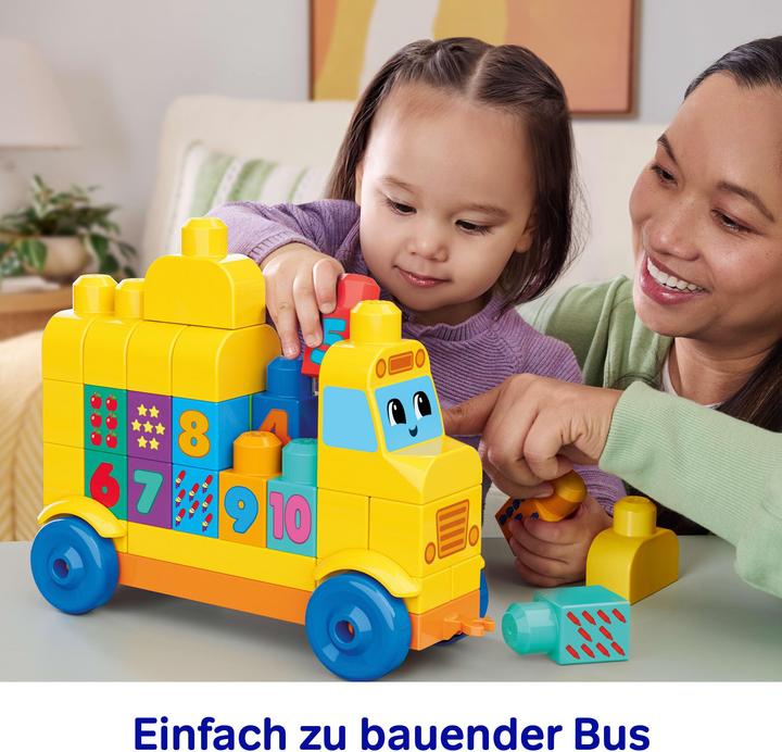Actual product image 0 MEGA BLOKS Bau- und Lernbus