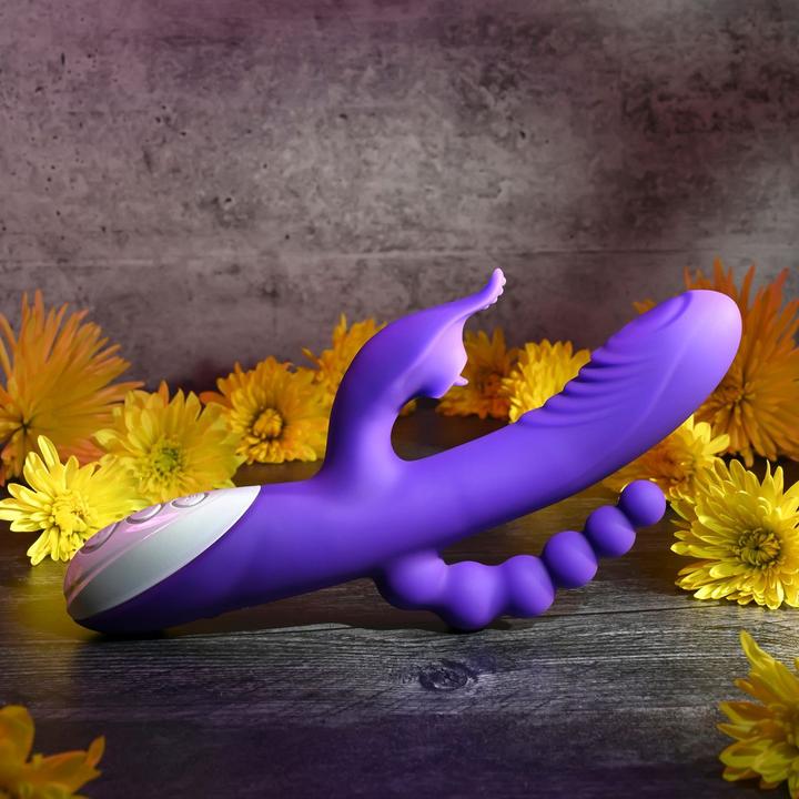 Produktbild Evolved Lick Me Triple Stim Vibe Vibrator Lila