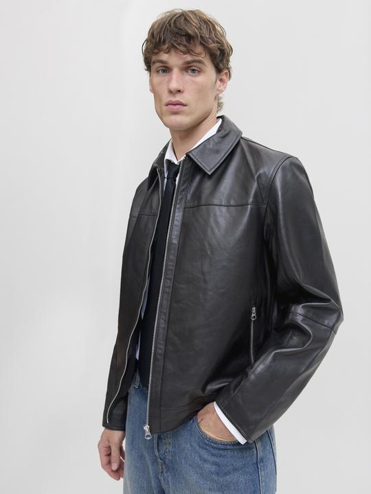 Produktbild Jack & Jones Jorclean Leather Jacket Styd Aw25 (M)