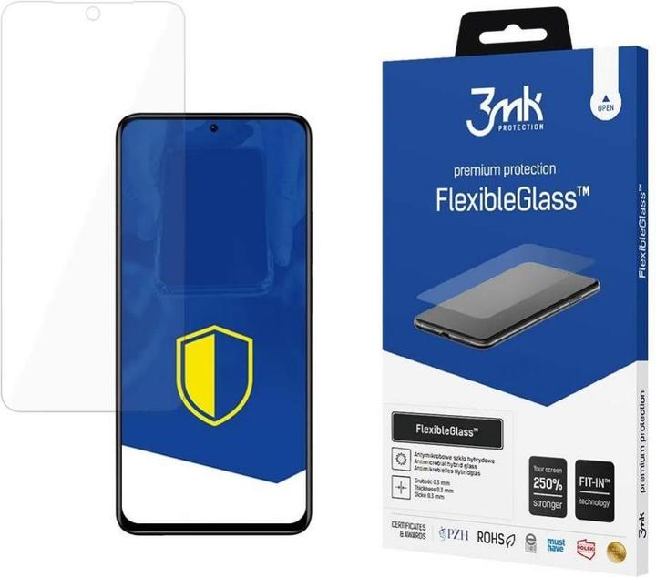 Actual product image 3MK hybrid glass Flexible 2.5D for Xiaomi Redmi Note 11S 4G (1 pcs., Xiaomi Redmi Note 11, Xiaomi Redmi Note 11S)
