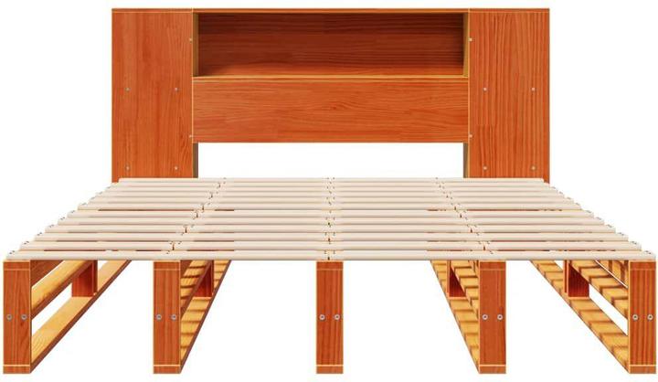 Image du produit vidaXL Bett mit Regal (150 x 200 cm)