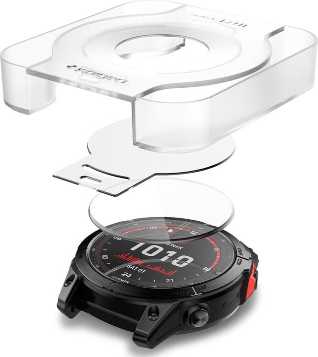 Produktbild Spigen Glas.TR Garmin Fenix 7X 2-Pack "EZ FIT" AGL04633 szkło hartowane