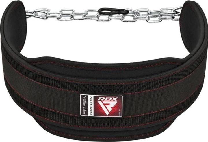 Actual product image Rdx Pro Dipping Belt 2 Layer Black (One size)