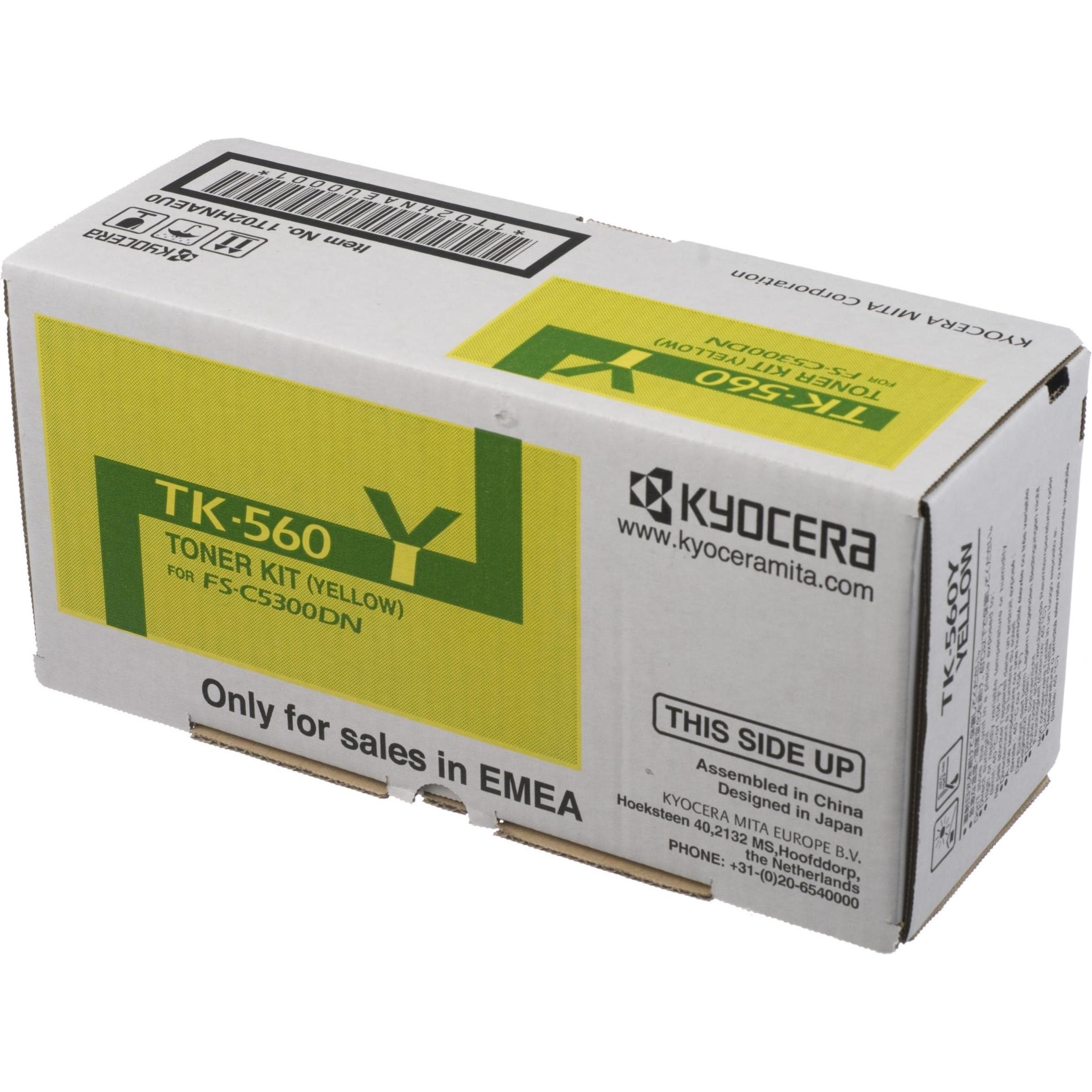 Thumbnail - Kyocera, Toner, Tk-560y (Y)