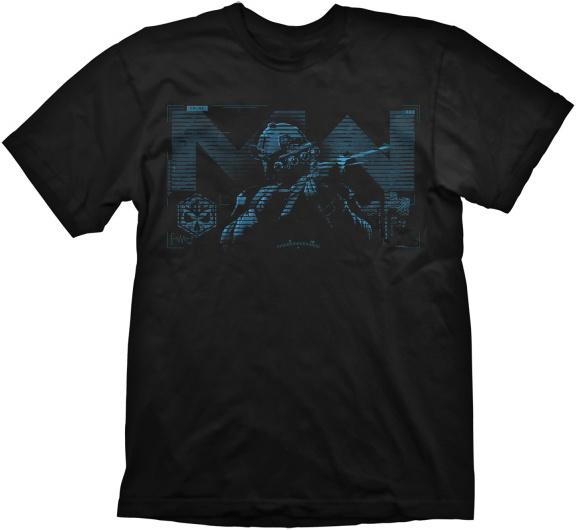 Gaya Entertainment Call of Duty Modern Warfare T-Shirt "Blue Target" Black (S)