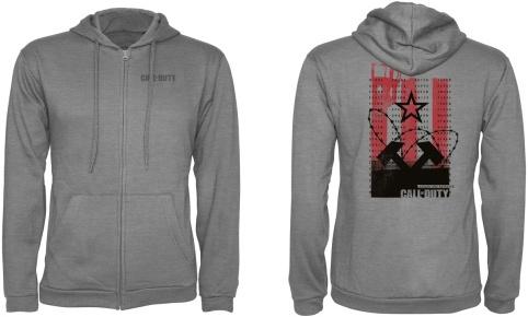 Actual product image Gaya Entertainment Call of Duty: Cold War Zipper Hoodie "Locate & Retrieve" Grey (L)