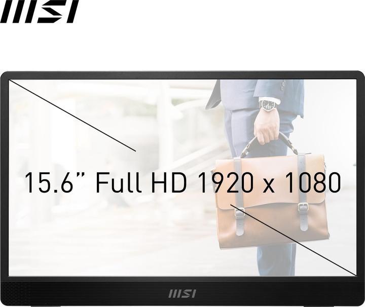 Produktbild MSI PRO M161DE E2 (1920 x 1080 Pixel, 15.60")