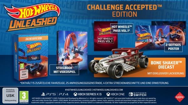 Produktbild Milestone Hot Wheels Unleashed - Challenge Accepted Edition (Xbox Series X, Xbox One X, DE)