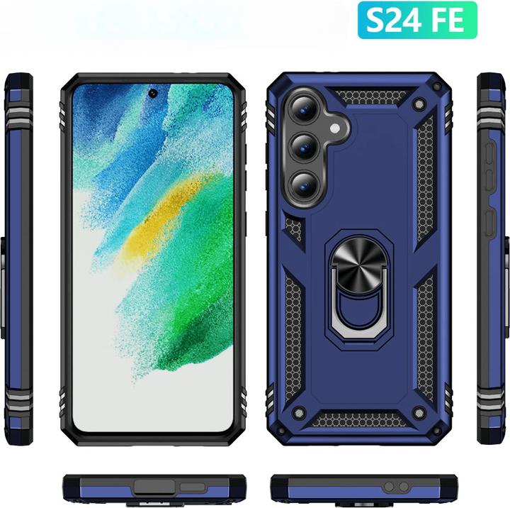 Actual product image Cover-Discount FE - Robust back cover with kickstand (Samsung Galaxy S24 FE)