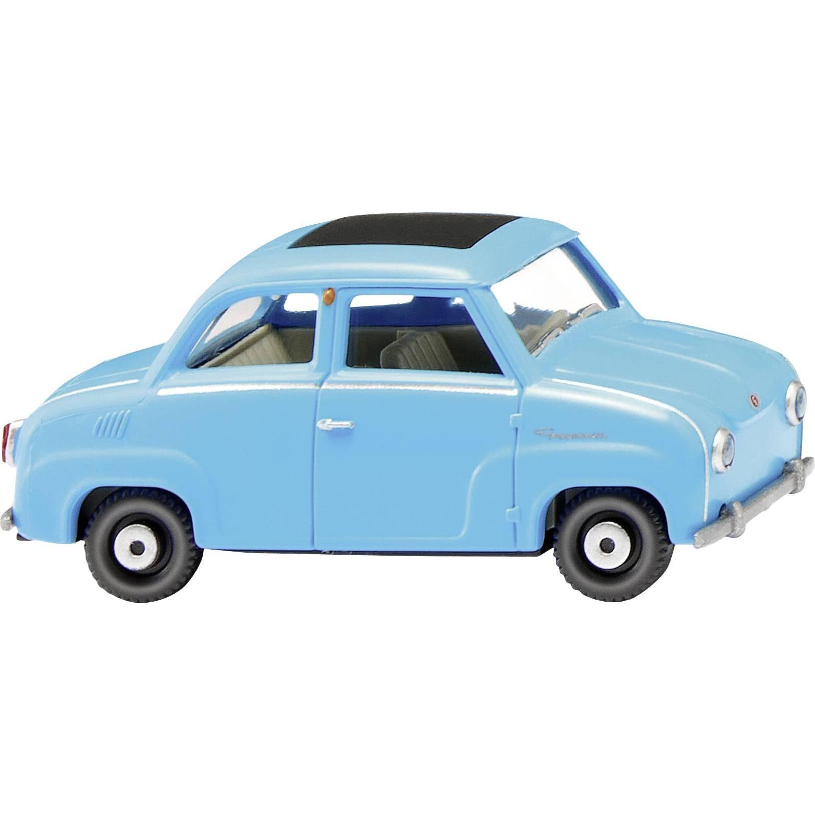 Wiking 0184 98 H0 Goggo Glass Goggomobile, blu ghiaccio