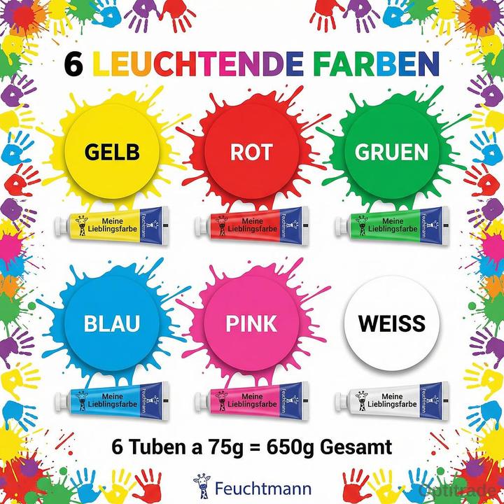 Actual product image Feuchtmann My Favourite Colour Set of 6