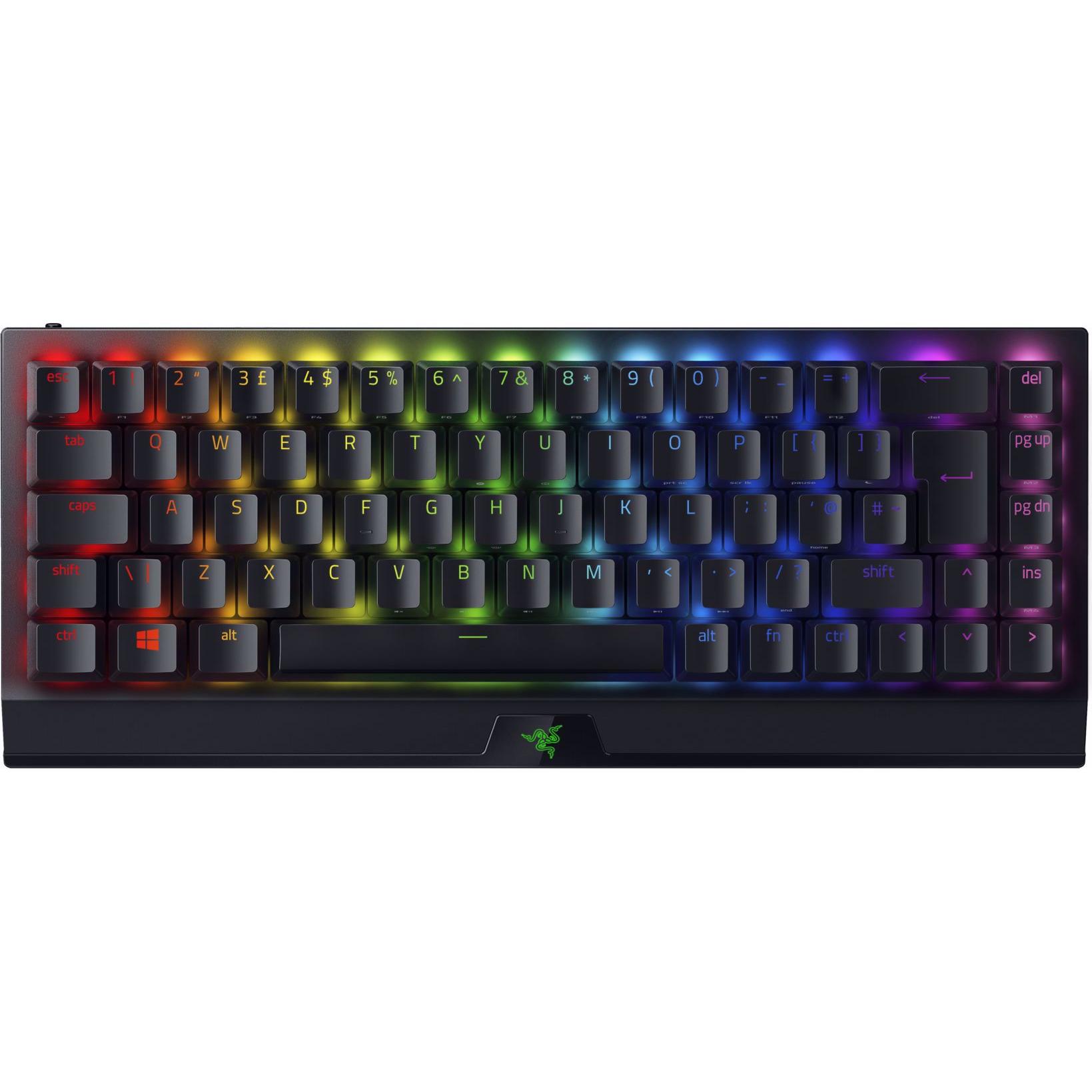 Razer BlackWidow V3 Mini HyperSpeed - Phantom Pudding Edition (US, Kabellos, Kabelgebunden), Tastatu