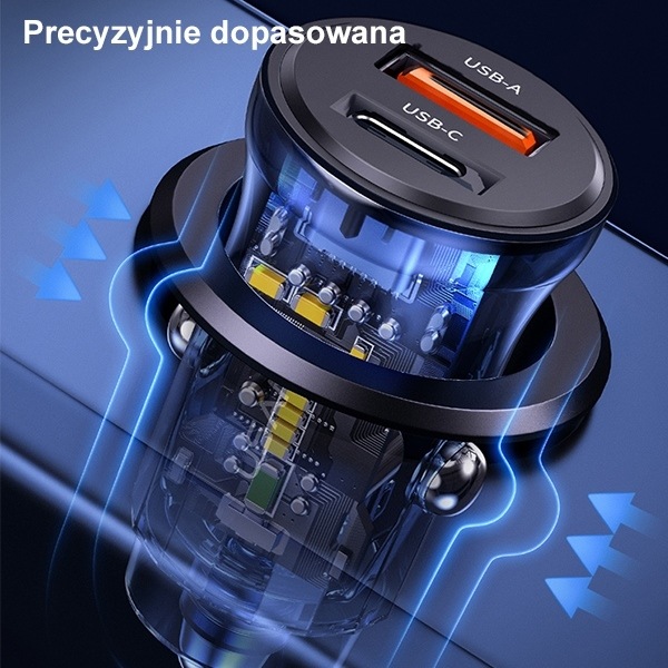 Image du produit Usams Mini chargeur de voiture