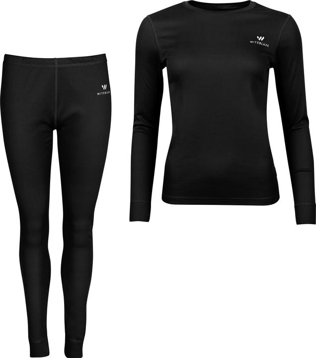 Produktbild Witeblaze NOS AVERY Thermo Underwear Set schwarz S (S)