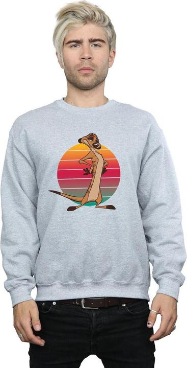 Actual product image Disney Mens The Lion King Timon Sunset Sweatshirt (4XL)