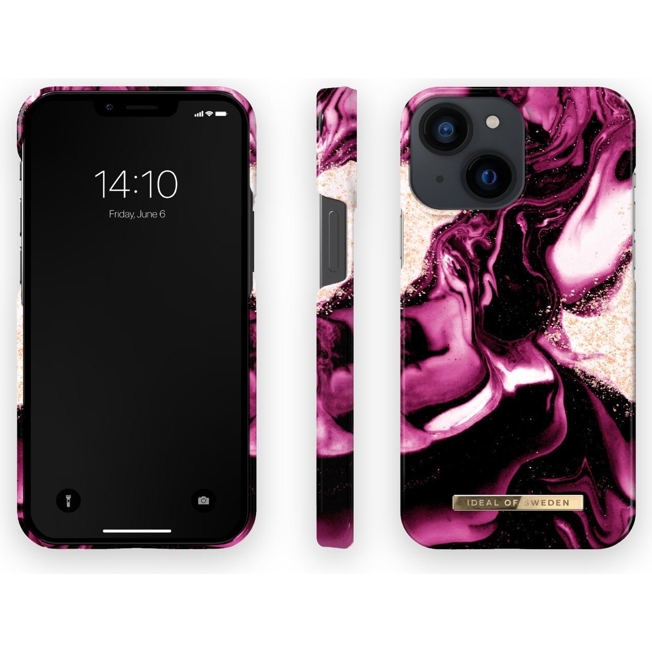 Thumbnail - iDeal Of Sweden Designer Hard-Cover Golden Ruby (Apple iPhone 13 mini), Smartphone Hülle, Mehrfarbig