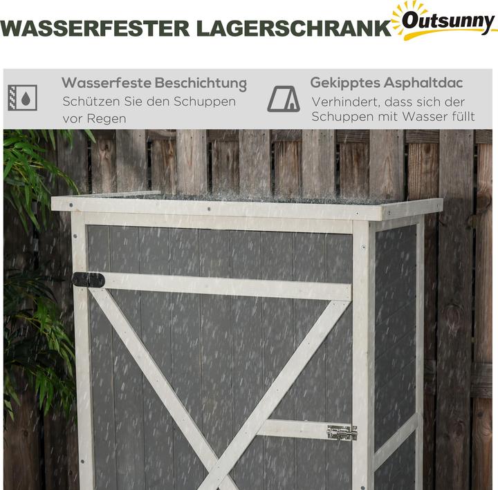 Immagine prodotto Outsunny Capanno degli attrezzi