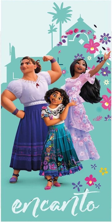 Immagine prodotto Disney Asciugamano da spiaggia Encanto 70x140cm 100% Cotone (140 x 70 cm)