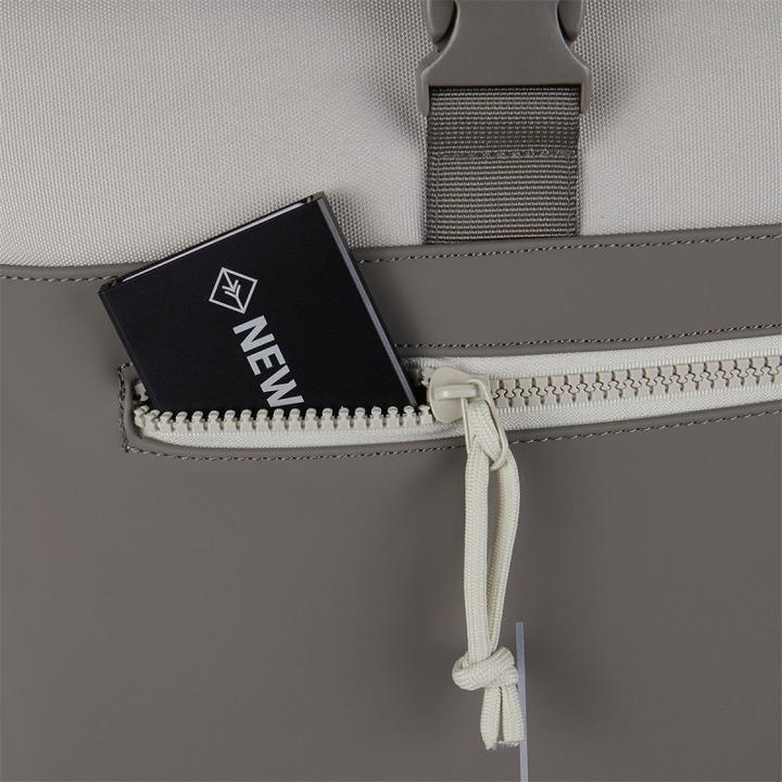 Actual product image New Rebels Backham Rolltop Backpack 16L Taupe Beige (16 l)