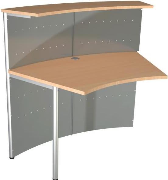 Productafbeelding Kerkmann Genua opzetbalie beuken, zilver 118,0 x 70,0 x 115,0 cm