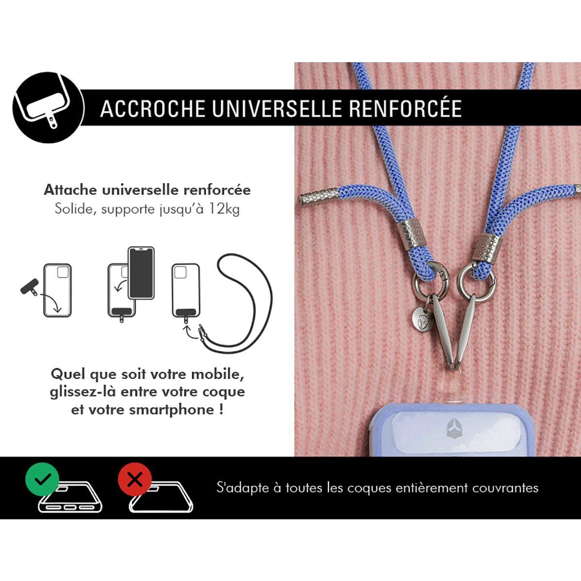 Thumbnail - Force Case Phone Strap Cord, Handykette, Blau