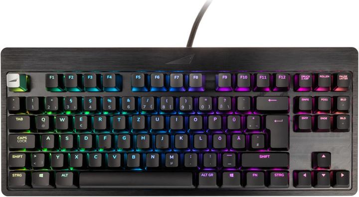 Produktbild Mountain Everest Core TKL Tastatur - MX Red, ISO, DE-Layout (DE, Kabelgebunden)
