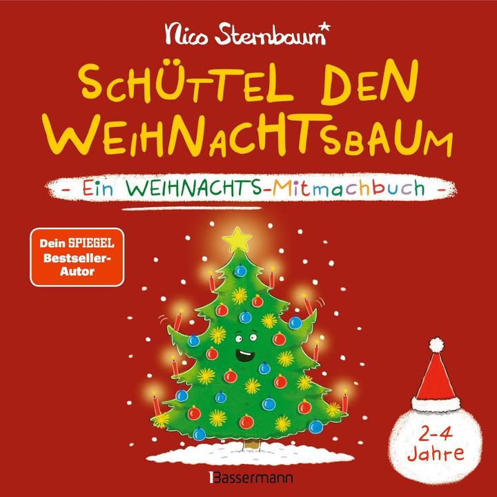 Actual product image Schüttel den Weihnachtsbaum. Ein Weihnachts-Mitmachbuch (German, Nico Sternbaum, 2023)