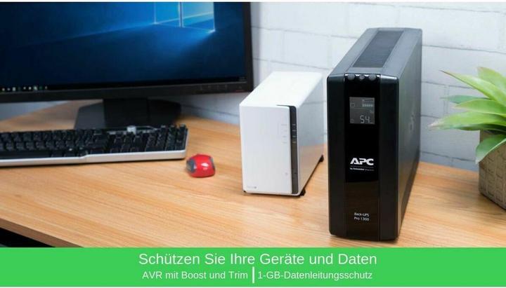 Produktbild APC USV BR1300MI, 1300VA/780W (1.30 VA, 780 W, Line-Interaktiv USV)