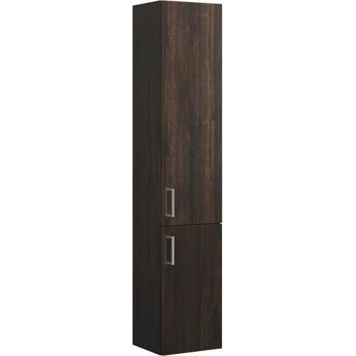 burgbad, Badezimmerschrank, Eqio Hochschrank mit 2 Türen und 1 Innenschublade, Türanschlag rechts, 1760 x 350 mm