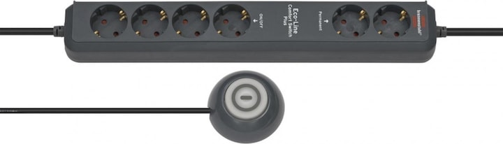 Actual product image Brennenstuhl Eco-Line Comfort (6 x, CEE 7/3, 1.50 m)