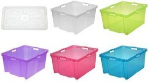 Produktbild OKT Deckel für Aufbewahrungsbox "Multi-Box XXL", transparent Material: PP, Masse: (B)520 x (T)430 mm