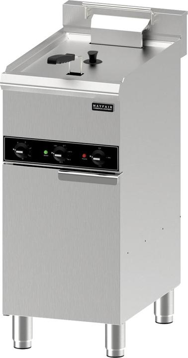 Mayfair Friteuse électrique, 16 litres 380V/12000W connecteur suisse 400x660x1030 mm Inox-de-luxe