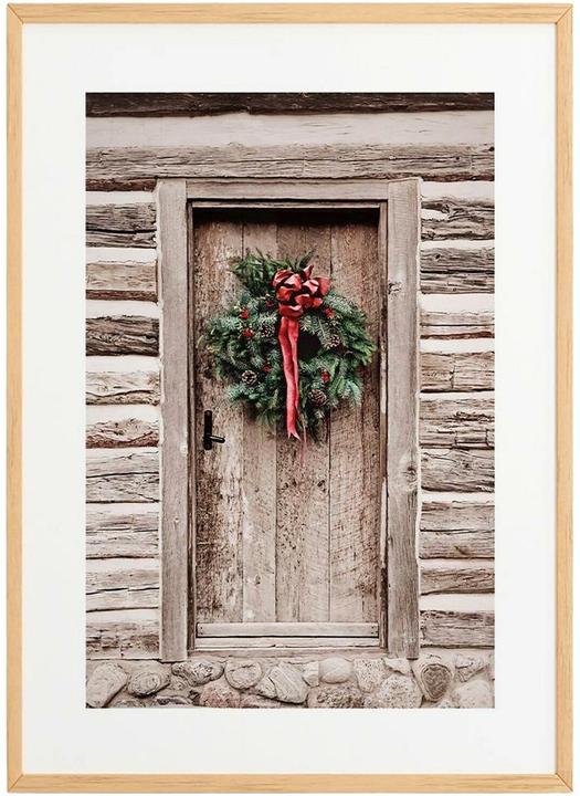 Wallxpert Weihnachtsbild Haustür