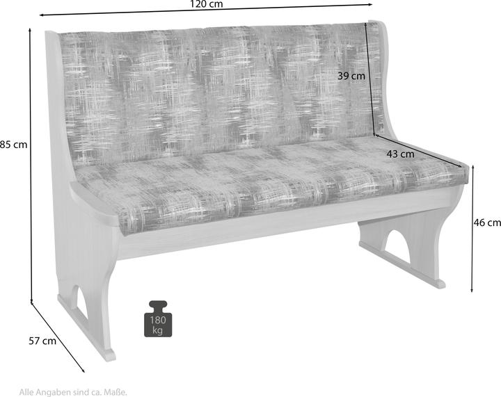 Produktbild Möbel Direkt Online Merlin (120 cm)