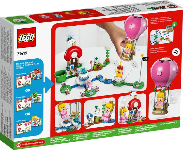 Actual product image LEGO Super Mario Peach on a Balloon Ride (71419, LEGO Super Mario)