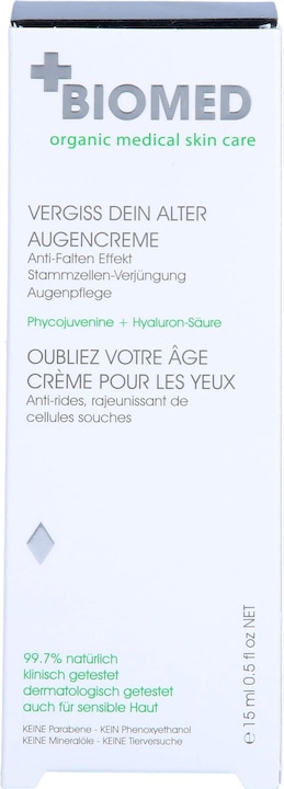 Immagine prodotto Biomed Forget Your Age Eye Care Cream (Crema, 15 ml)