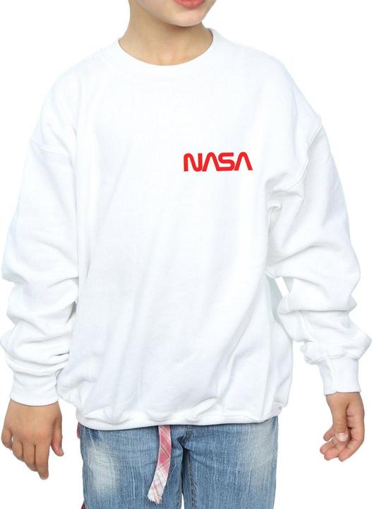 Produktbild Nasa Modern Logo Chest Sweatshirt Mädchen (140, 146)