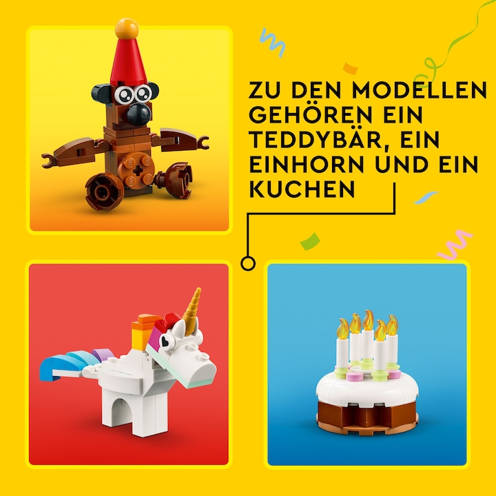 Image du produit LEGO Kit créatif de fête (11029, LEGO Classic)