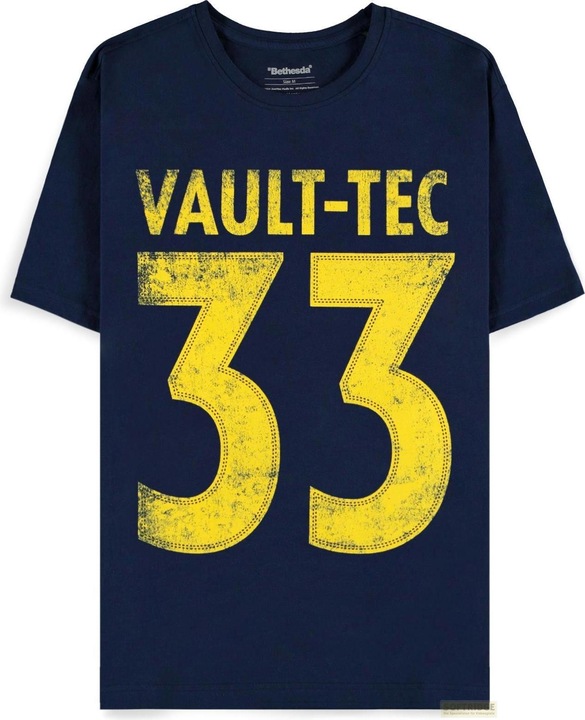 Difuzed Fallout - Vault 33 - Short Sleeved T-shirt - XL (XL)