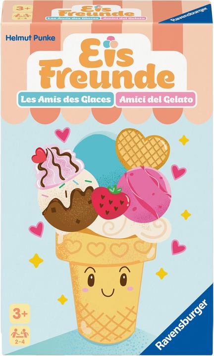 Immagine prodotto Ravensburger 23048 - Gli amici del gelato, dolce gioco di memoria e di raccolta per bambini dai 3 anni in su (Tedesco, Italiano, Francese)