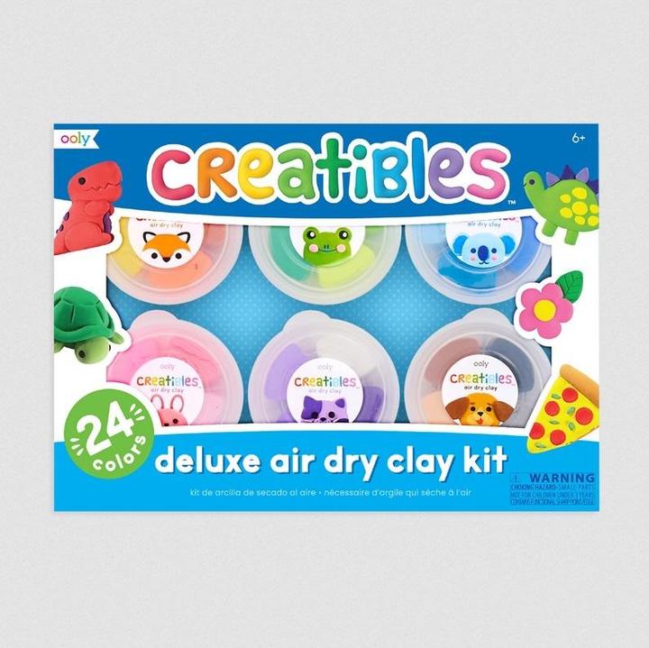 Produktbild Ooly Lekkolina Creatibles Air Dry Clay Kit 24 Farben