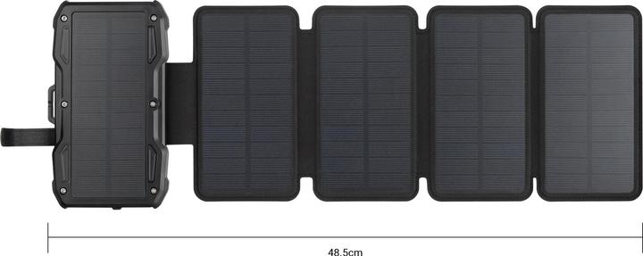 Actual product image Sandberg Solar 5-Panel Powerbank 10000 (10000 mAh, 22.50 W, 37 Wh)