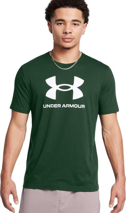 Produktbild Under Armour Koszulka męska Sportstyle Logo zielona 1382911 301 L (L)